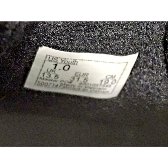 Vans Seldan Checkerboard Black/Red Skate Shoes Youth 1 Lace Up Low Top Sneakers - Picture 9 of 10